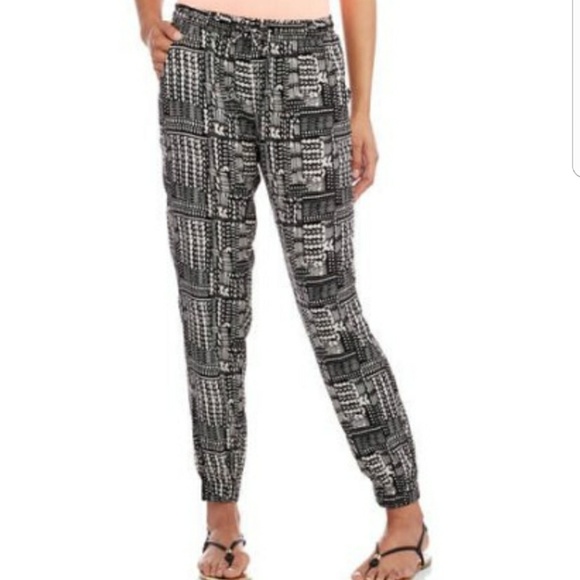 Blue print joggers - Picture 3 of 4